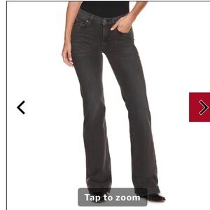 7 For All Mankind Light Black Dojo Flare Jeans Size 29